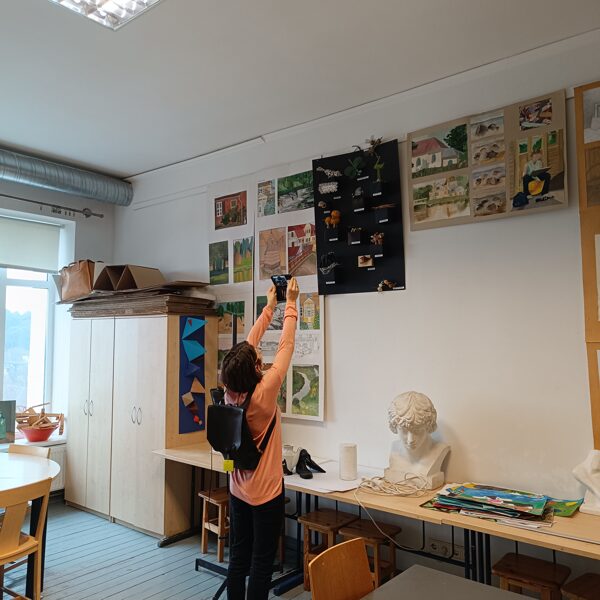 Mākslas nodaļā tveram interesantas idejas