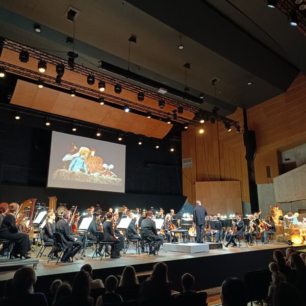 Labu redzamību nodrošināja ekrāns